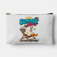 Summer Vibes Duck – Flip FlopsButton Bottle Opener