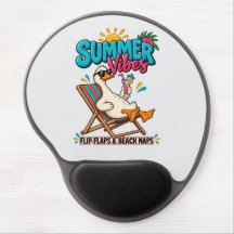 Summer Vibes Duck – Flip FlopsButton Bottle Opener