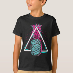 Summer Vibes Exotic Fruit Pineapple Vaporwave Summ T-Shirt
