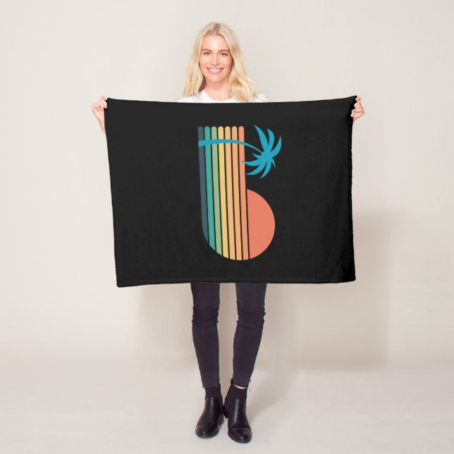 Summer Vibes Fleece Blanket (In Situ)