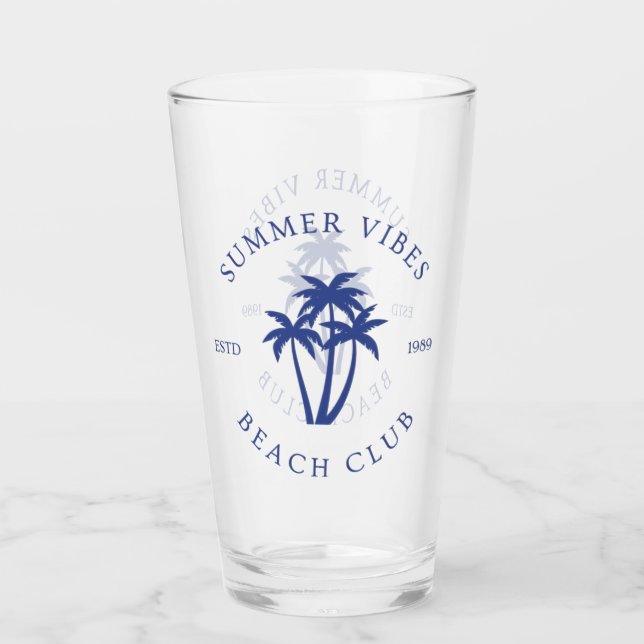 Summer Vibes Glass (Front)