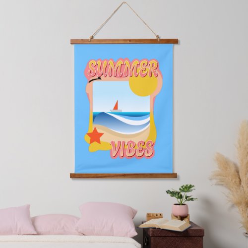 Summer Vibes Hanging Tapestry