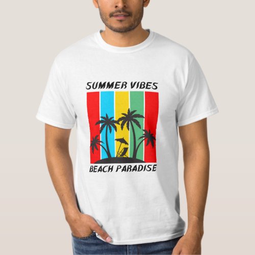 SummerVibesHottestT_ShirtDesignbeacht_shirts T_Shirt