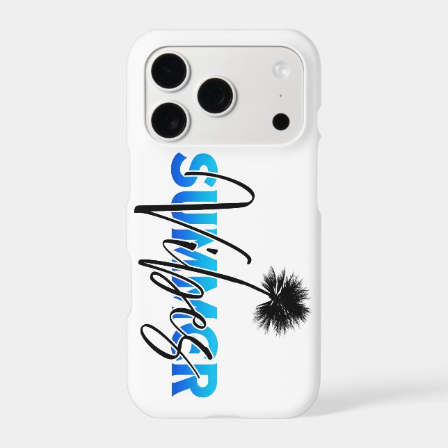 summer vibes iphone case (Back)