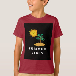 Summer Vibes Island Escape  T-Shirt