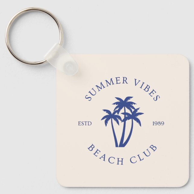 Summer Vibes Keychain (Front)