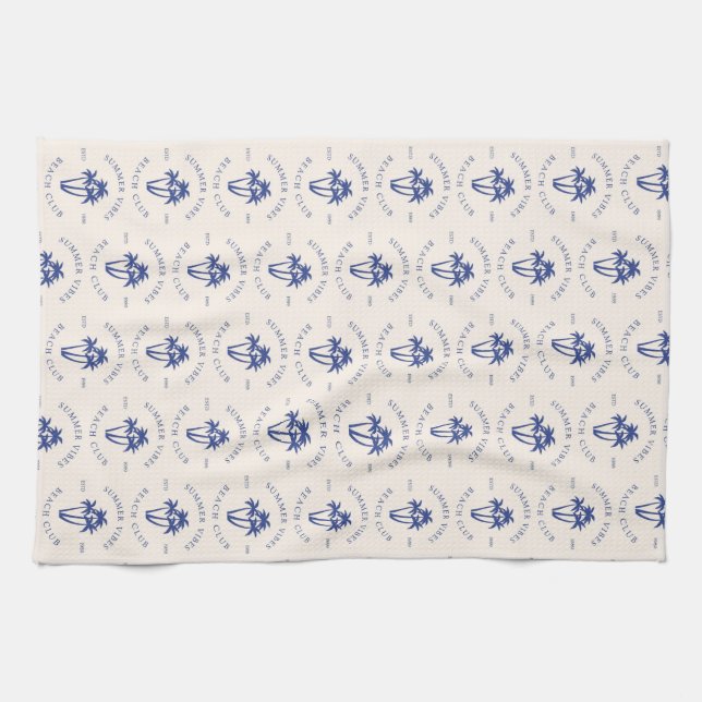 Summer Vibes Kitchen Towel (Horizontal)