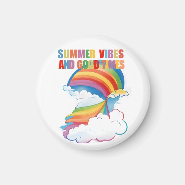 Summer vibes magnet (Front)