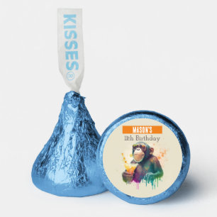 Summer vibes Monkey - Birthday  Hershey®'s Kisses®