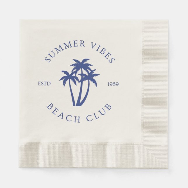 Summer Vibes Napkins (Front)