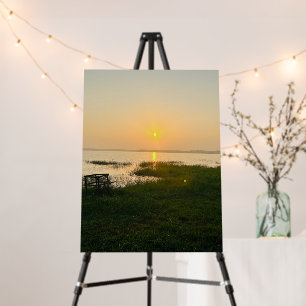 Summer Vibes Ombre Beach Sun & Sand Monogram Fo Foam Board