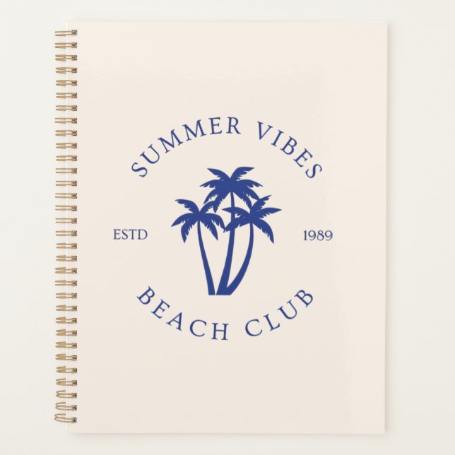 Summer Vibes Planner (Front)