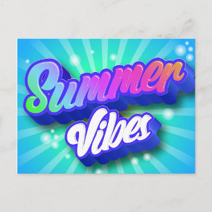 Summer Vibes Postcard