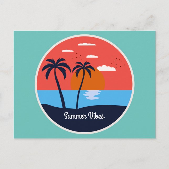 Summer Vibes Postcard (Front)