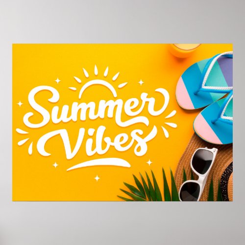 Summer Vibes Poster