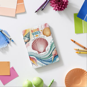 Summer Vibes Retro Beach Illustration iPad Mini Cover