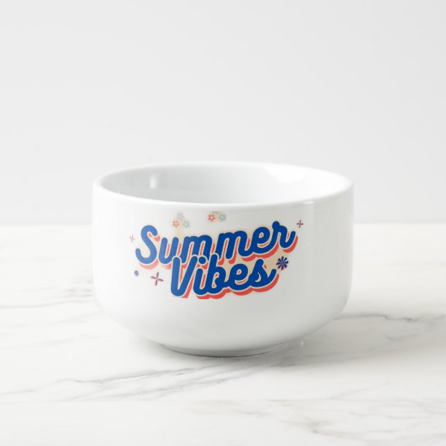Summer Vibes Soup Mug (Front)