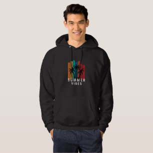 Summer Vibes Sunset Beach Men's T-Shirt Hoodie
