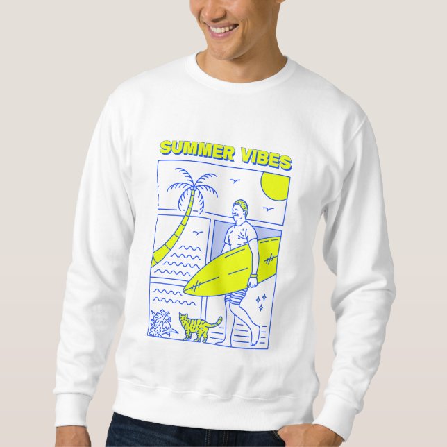 Summer Vibes Sweatshirt (Front)