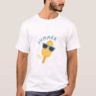 Summer Vibes T-Shirt – Cute Summer Ice Cream Desig