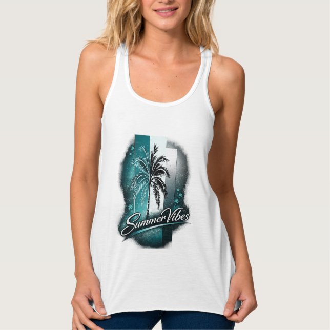 Summer Vibes Tank Top (Front)
