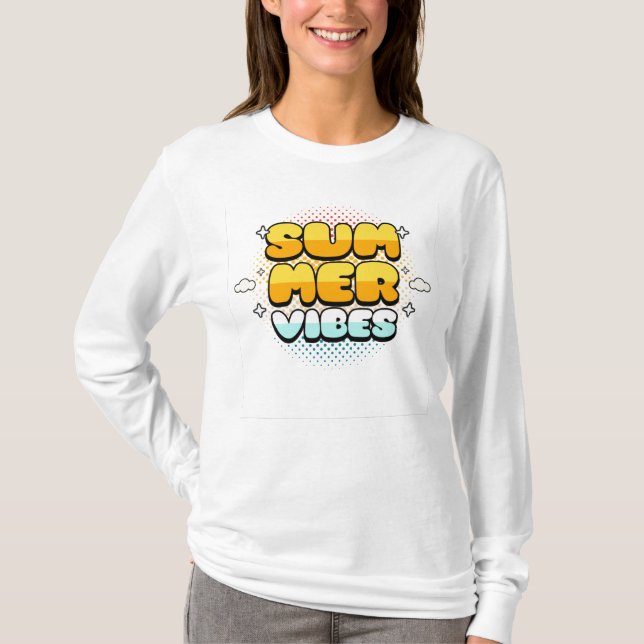 Summer Vibes Trend T-Shirt (Front)
