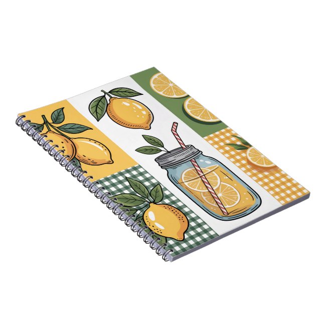 Summer Vibes Tropical Notebook  (Right Side)