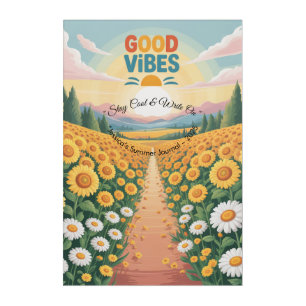 Summer Vibes Tropical Notebook Acrylic Print
