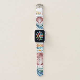 Summer Vibes Tropical Notebook  Apple Watch Band