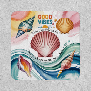 Summer Vibes Tropical Notebook Patch