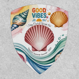 Summer Vibes Tropical Notebook Patch