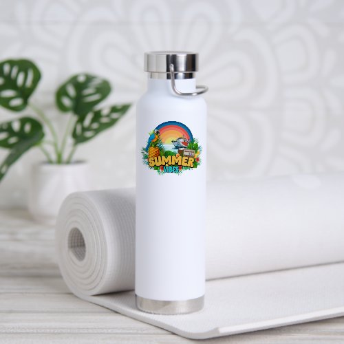 Summer Vibes Tropical Water Bottle
