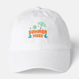 Summer Vibes vacation Hat