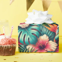 Summer vibes wrapping paper