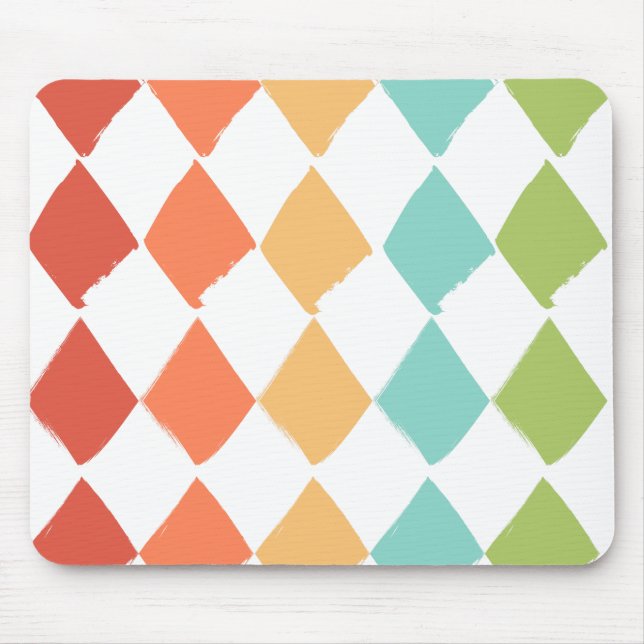 Summer vibrant colours prism mouse pad (Front)