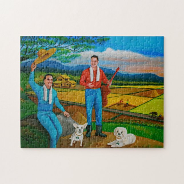 Summer View Puzzle (Horizontal)