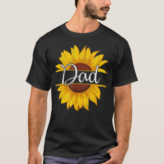 Summer Vintage Yellow Sunflower Sunflower T-Shirt