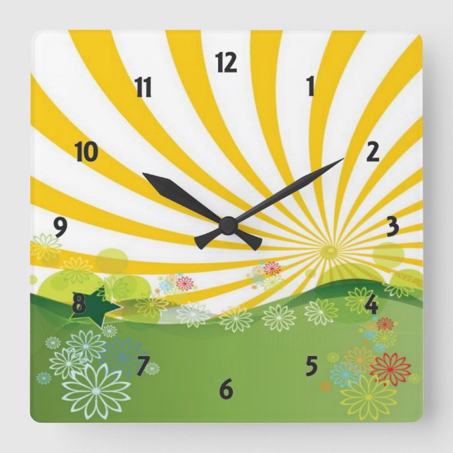 Summer Wall Clock (Front)