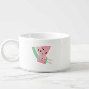 Summer Watercolor Watermelon Pop Bowl