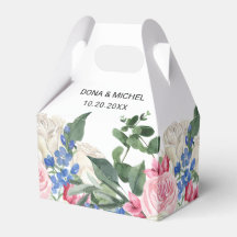 Summer Watercolor Wild Floral Wedding