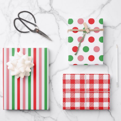 Summer Watermelon Colors Wrapping Paper Sheets