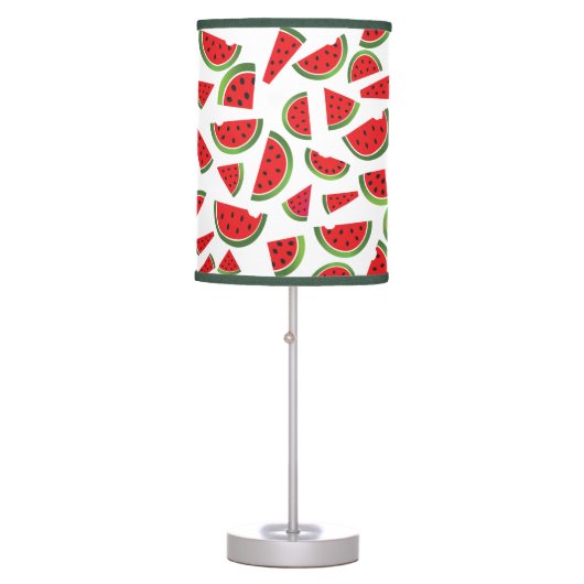 Summer Watermelon Fruit Table Lamp (Front)