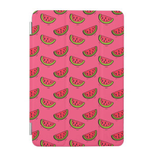 Summer Watermelon on Pink Pattern iPad Mini Cover