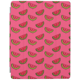 Summer Watermelon on Pink Pattern iPad Smart Cover