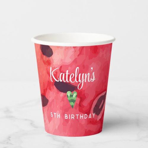 Summer Watermelon Party Paper Cups