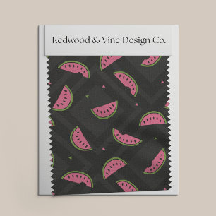 Summer Watermelon Patterned Fabric