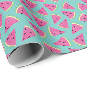 Summer Watermelon Patttern Wrapping Paper