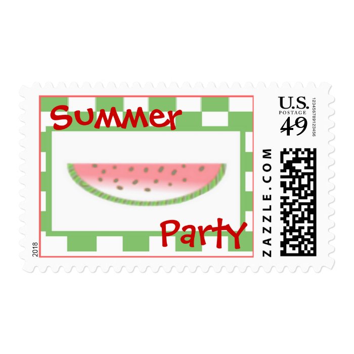 Summer Watermelon Stamp