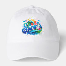 Summer Waves Dad Cap