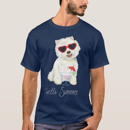 Summer Westie T_Shirt